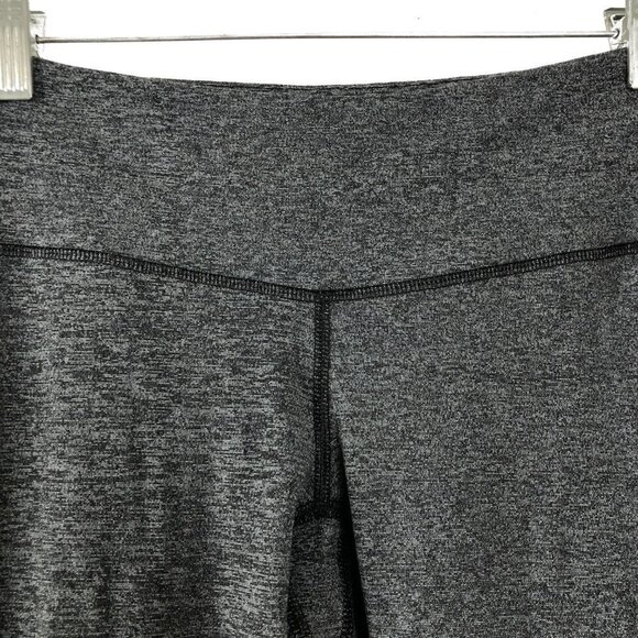 Athleta Spacedye Cropped Leggings XS Gray Criss Cross Workout‎ Running AT-704 - Picture 3 of 11